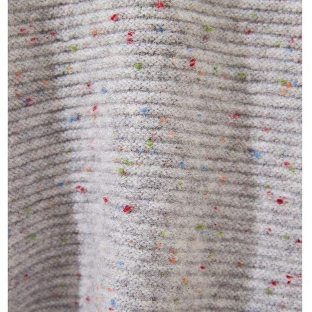 LOFT FLECKED COWL NECK TUNIC SWEATER - Picture 3 of 4